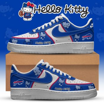 Buffalo Bills x Hello Kitty Air Force 1 Sneakers Limited Edition