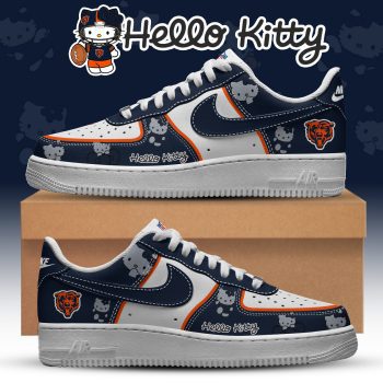 Chicago Bears x Hello Kitty Air Force 1 Sneakers Limited Edition