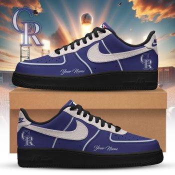 Colorado Rockies x Air Force 1 Orchard Premium AF1 Sneakers