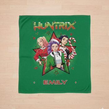 Custom Christmas Huntrix Blanket