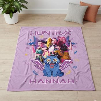 Custom Huntrix Fan Blanket