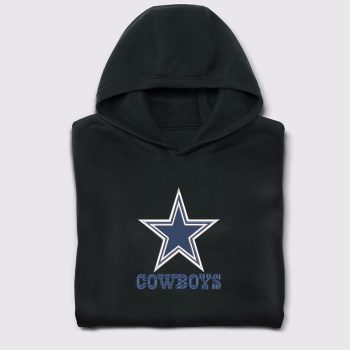Dallas Cowboys Logo Embroidered Unisex Hoodie EBH2236
