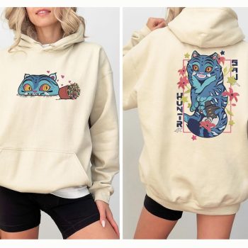 Demon Hunter Tiger Embroidered Hoodie Kpop Demon Hunters Shirt