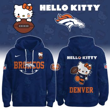 Denver Broncos Special Hello Kitty Limited Edition Hoodie BKH1572