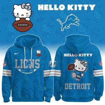 Detroit Lions Special Hello Kitty Limited Edition Hoodie BKH1555