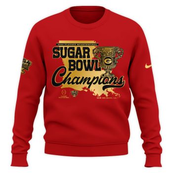 Georgia Bulldogs x Sugar Bowl Champions Performance Unisex Sweatshirt