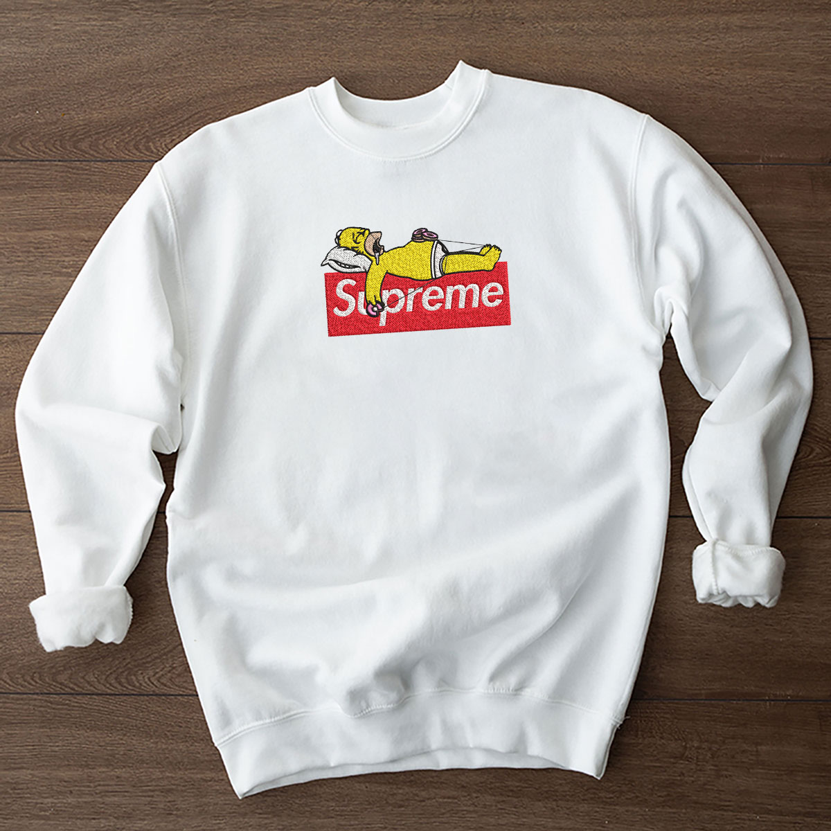 Homer-Simpson-Supreme-Embroidered-Sweatshirt-EBS2262-2