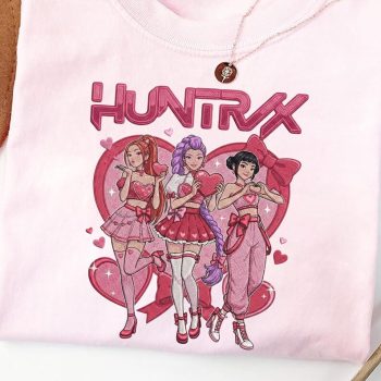 Huntrix Kpop Valentine Embroidered Sweatshirt
