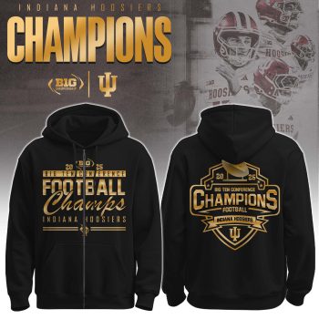 Indiana Hoosiers Champions Zip Hoodie BKH1591