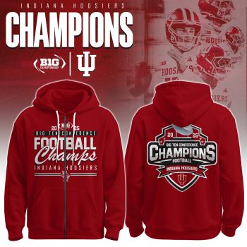 Indiana Hoosiers Champions Zip Hoodie BKH1594