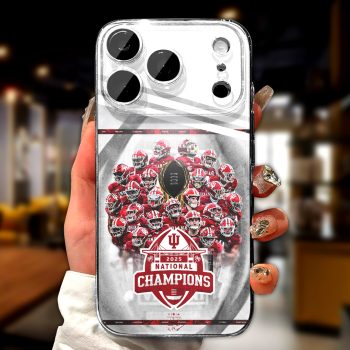 Indiana Hoosiers Football 2025 National Champions Phone Case CHAMP20260