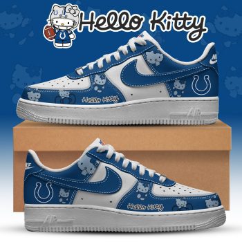 Indianapolis Colts x Hello Kitty Air Force 1 Sneakers Limited Edition