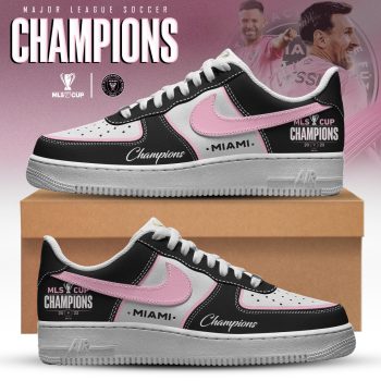Inter Miami x Major League Soccer Champions 2025 Air Force 1 Sneakers Limited Edition
