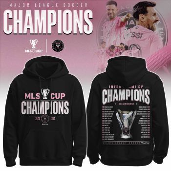 Inter Miami x Major League Soccer Champions 2025 Hoodie Limited Edition BKH1611