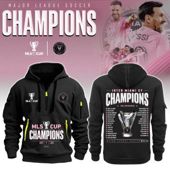 Inter Miami x Major League Soccer Champions 2025 Hoodie Limited Edition Gold BKH1597