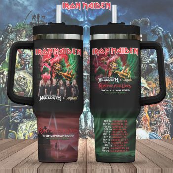 Iron Maiden Run For Your Lives 2026 40oz Stanley Tumbler STL1026