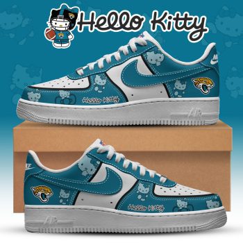 Jacksonville Jaguars x Hello Kitty Air Force 1 Sneakers Limited Edition