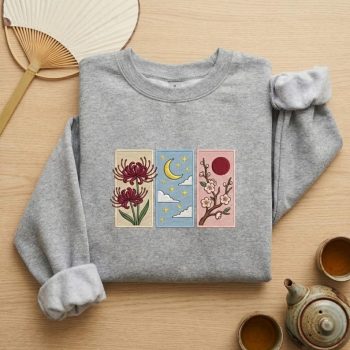 Moon Sakura Spider Lily Celestial Aesthetic