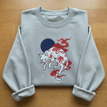 Yokai Aesthetic Dark Cat Lover Fall Wear