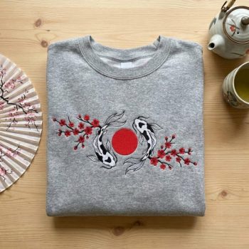 Japanese Zen Art Sakura Design Minimalist Top