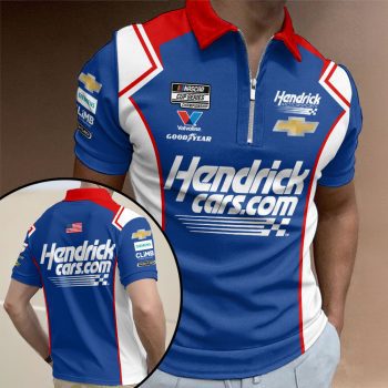 Kyle Larson 2025 Nascar Cup Series Champion Zip Polo Shirt ZPL1046