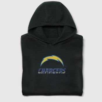 Los Angeles Chargers Logo Embroidered Unisex Hoodie EBH2239