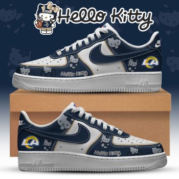 Los Angeles Rams x Hello Kitty Air Force 1 Sneakers Limited Edition
