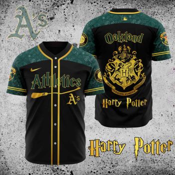 MLB Oakland Athletics X Harry Potter Baseball Jersey DBJ1133