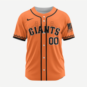 MLB San Francisco Giants Personalized Alternate Design Concept Baseball Jersey DBJ1279