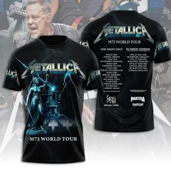Metallica 2026 World Tour Unisex Performance T-Shirt CNR1217