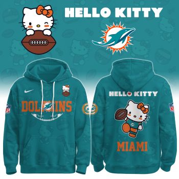 Miami Dolphins Special Hello Kitty Limited Edition Hoodie BKH1566