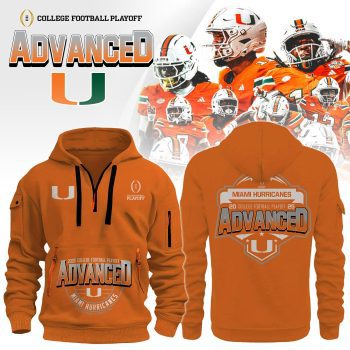 Miami Hurricanes 2025 College Football Playoff Limited Edition Hoodie BKH1201