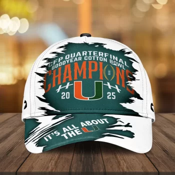Miami Hurricanes Football Cotton Bowl Champions Classic Cap CNR1057