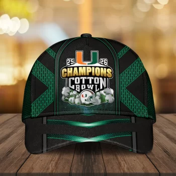 Miami Hurricanes Football Cotton Bowl Champions Classic Cap CNR1090
