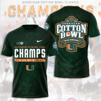 Miami Hurricanes Football Unisex Performance T-Shirt CNR1214