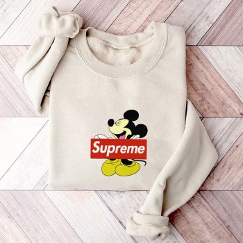 Mickey Mouse Supreme Embroidered Sweatshirt EBS2253