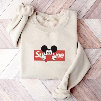Mickey Mouse Supreme Embroidered Sweatshirt EBS2254