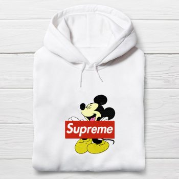 Mickey Mouse Supreme Embroidered Unisex Hoodie EBH2253