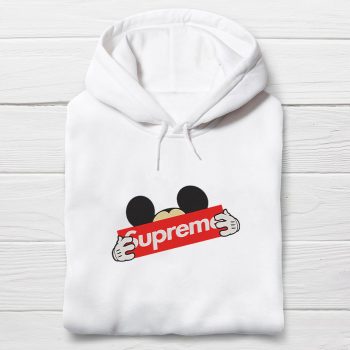 Mickey Mouse Supreme Embroidered Unisex Hoodie EBH2273