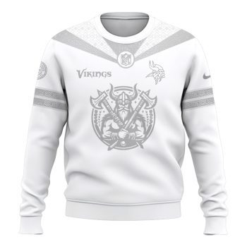 Minnesota Vikings NFL Winter Warrior Performance Unisex Sweatshirt