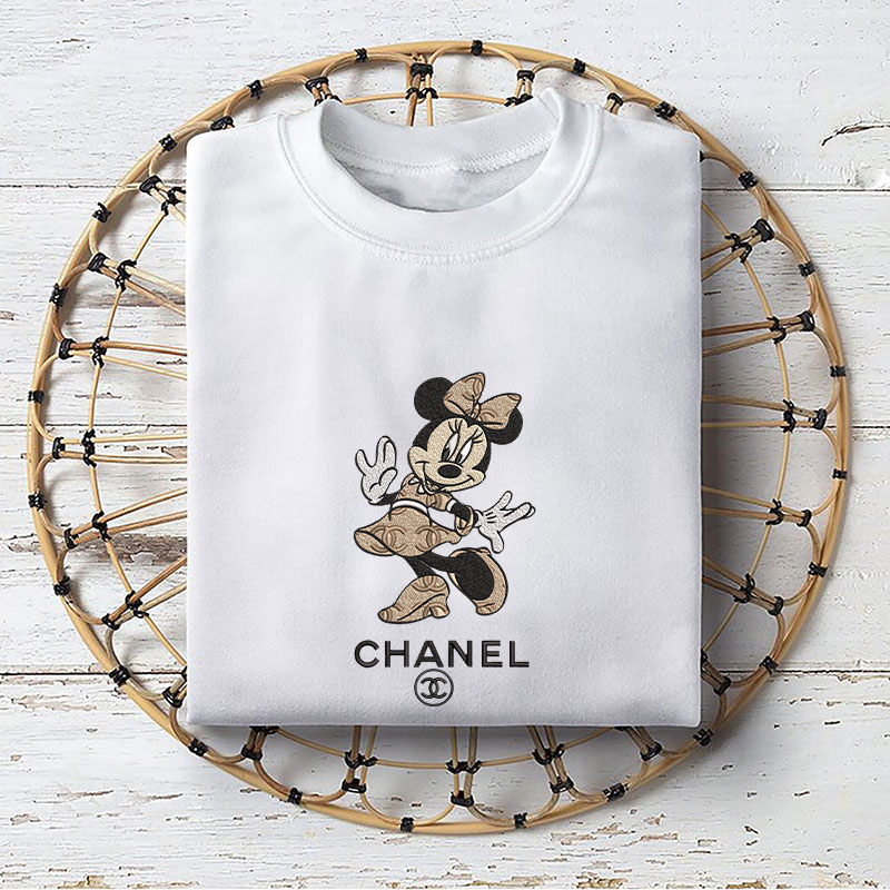 Minnie-Mouse-Chanel-Embroidered-Sweatshirt-EBS2006-1