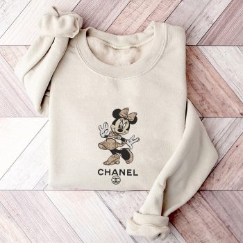 Minnie Mouse Chanel Embroidered Sweatshirt EBS2006