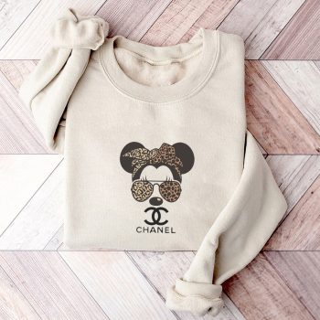 Minnie Mouse Chanel Embroidered Sweatshirt EBS2011