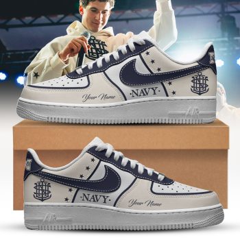 Navy Midshipmen Special Edition 2025 Air Force 1 Sneakers