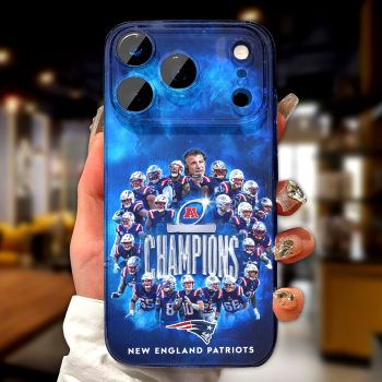 New England Patriots 2025 AFC Champions Phone Case  CHAMP202612