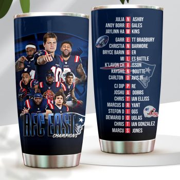 New England Patriots 2025 AFC East Champions Tumbler Cup  CHAMP202629