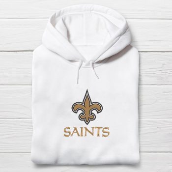 New Orleans Saints Logo Embroidered Unisex Hoodie EBH2231