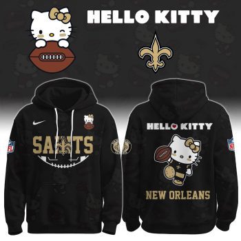 New Orleans Saints Special Hello Kitty Limited Edition Hoodie BKH1552
