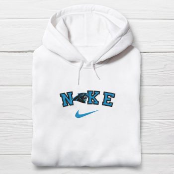 Nike Carolina Panthers Logo Embroidered Unisex Hoodie EBH2247