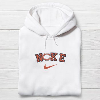 Nike Chicago Bears Logo Embroidered Unisex Hoodie EBH2243